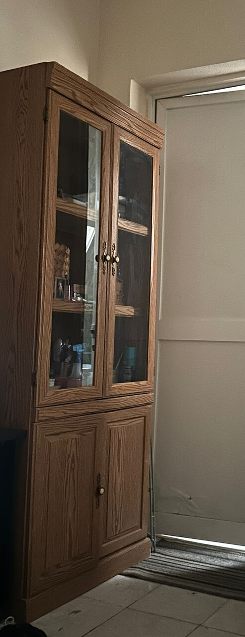 Riyadh, Furniture, SAR 200,  Double Door Ikea  Cabinet