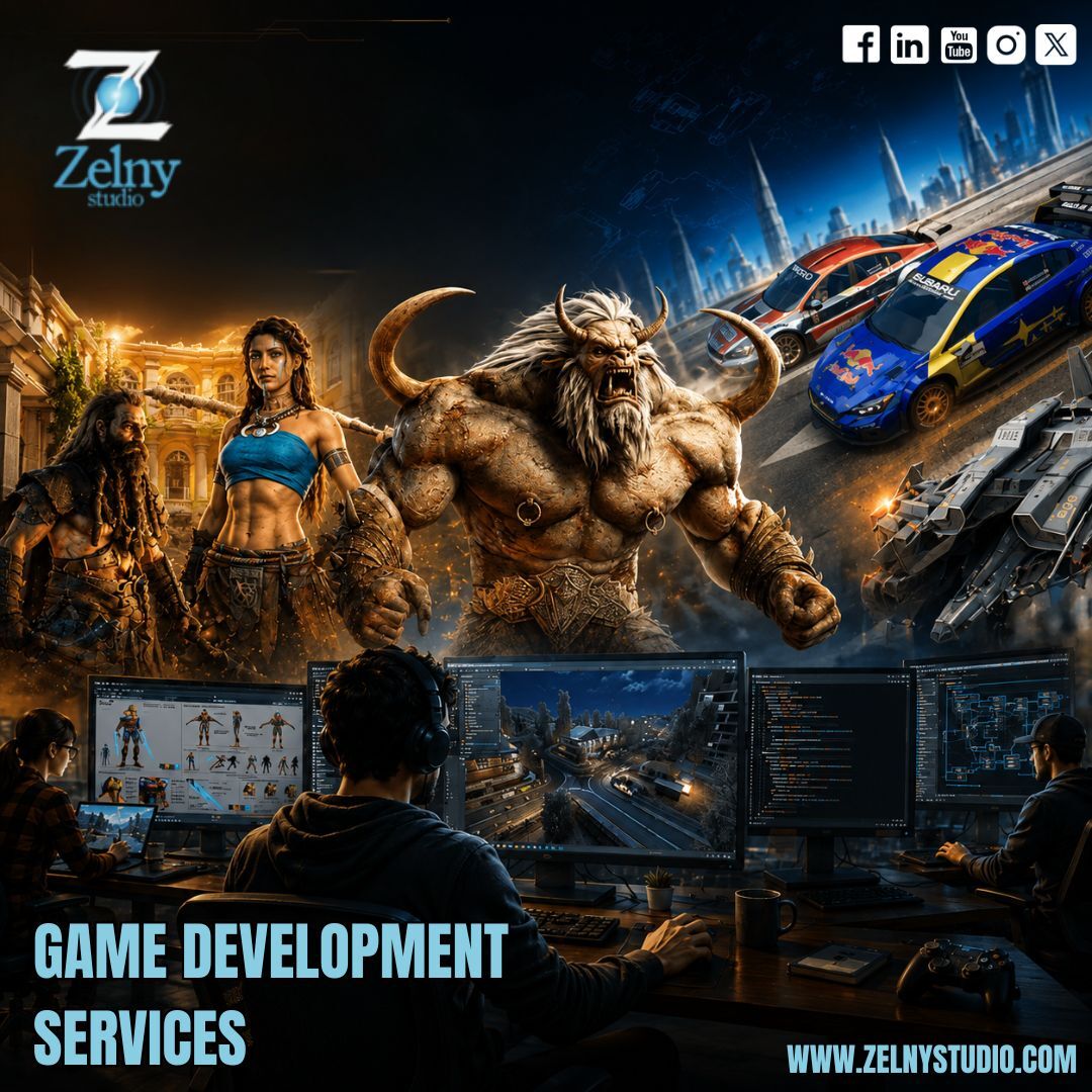 Bangalore, Software Development, Game Development Services | Zelny Studio