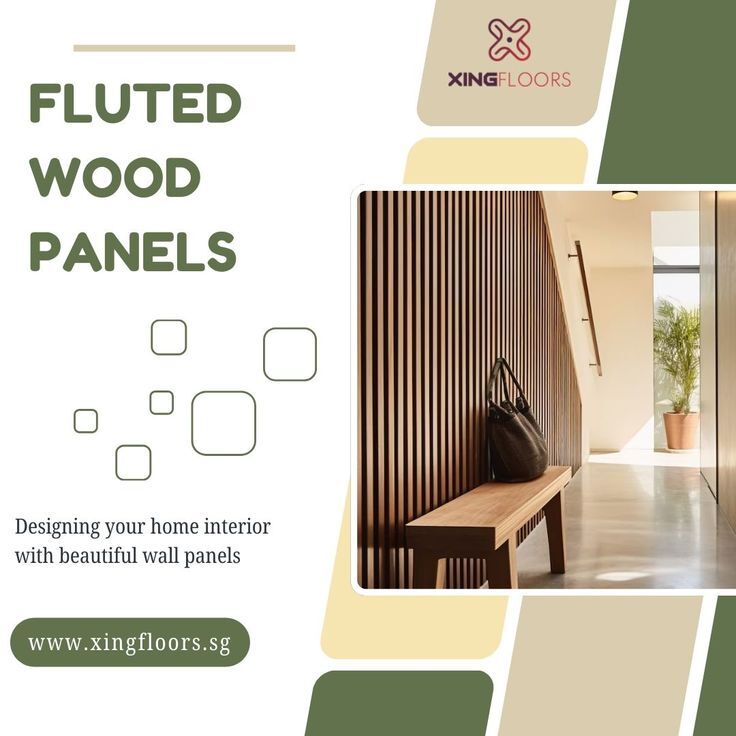 Singapore, Interior Design, Transform Plain Walls With Professional Fluted Panel Installation