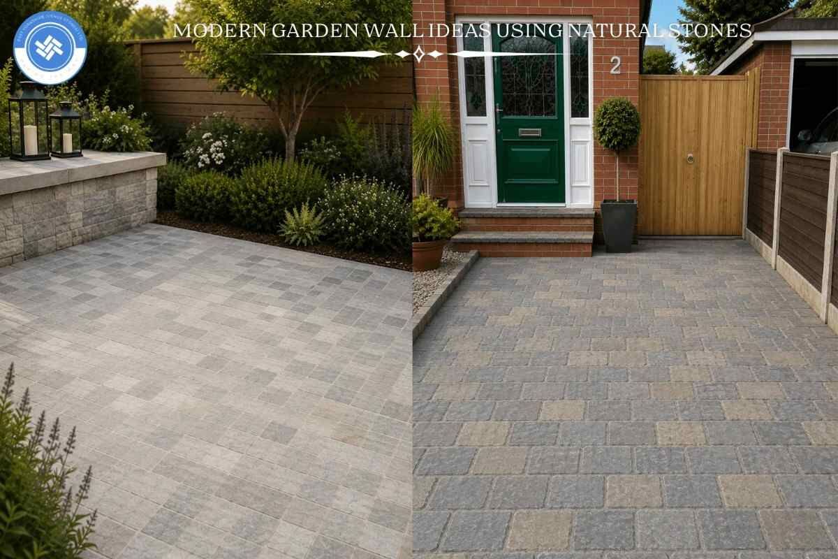 London, Farm & Garden, Modern Garden Wall Ideas - East Yorkshire Stone