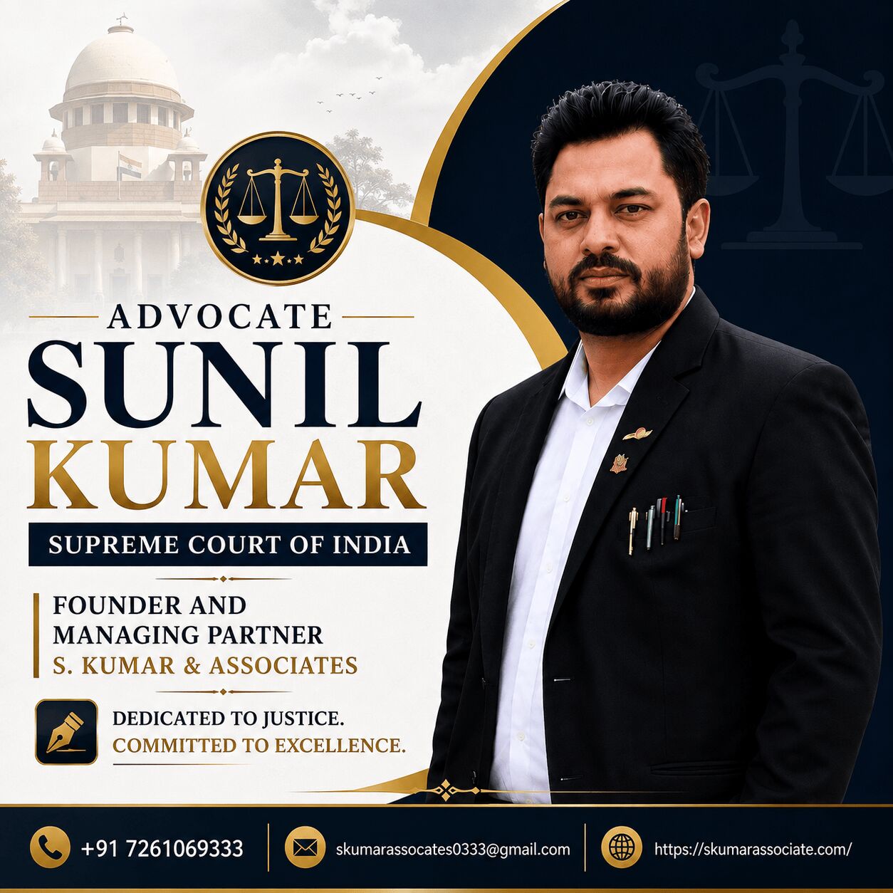 New Delhi, Legal, Advocate In Delhi For Civil, Criminal, Property & Supreme Court Matters | Adv. Sunil Kumar