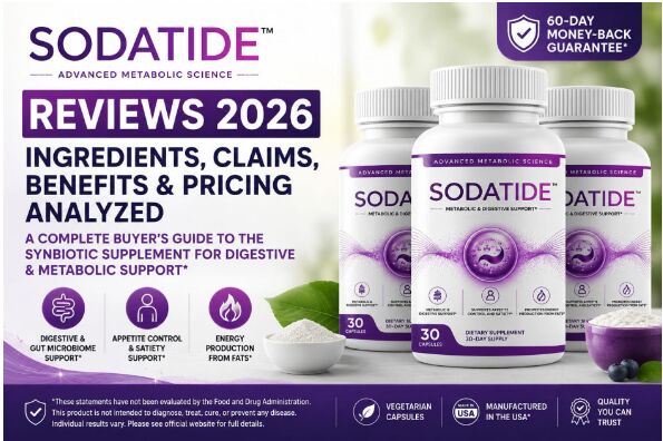 New York, Health, Sodatide Probiotic Reviews: Is It Worth Trying For Gut Health?