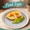 Fried Eggs On Sourdough With Avocado &ndash; Fresh Breakfast At Trail St Cafe