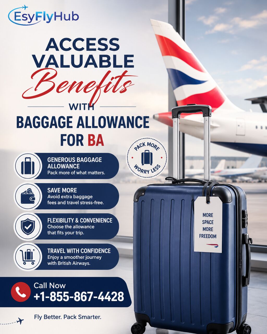 New York, Travel, Access Valuable Benefits With Baggage Allowance For BA