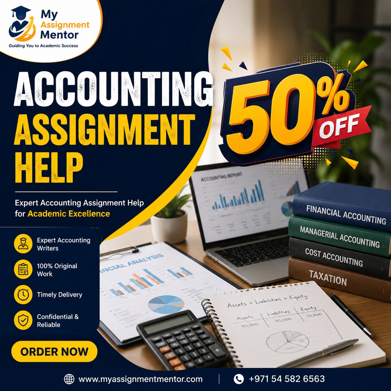 London, Education, Get Reliable Support For Your Accounting Assignments