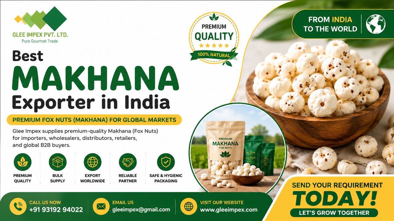 Melbourne, Business Partners, Best Makhana Exporter In India | Glee Impex