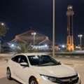 SAR 35000,  Honda Civic Automatic Cruise Control Good Condition White Colour,  2017,  Automatic,  244000 KM,  Honda Civic  35KSR  Good Condition For Sale Slightly Negeotable
