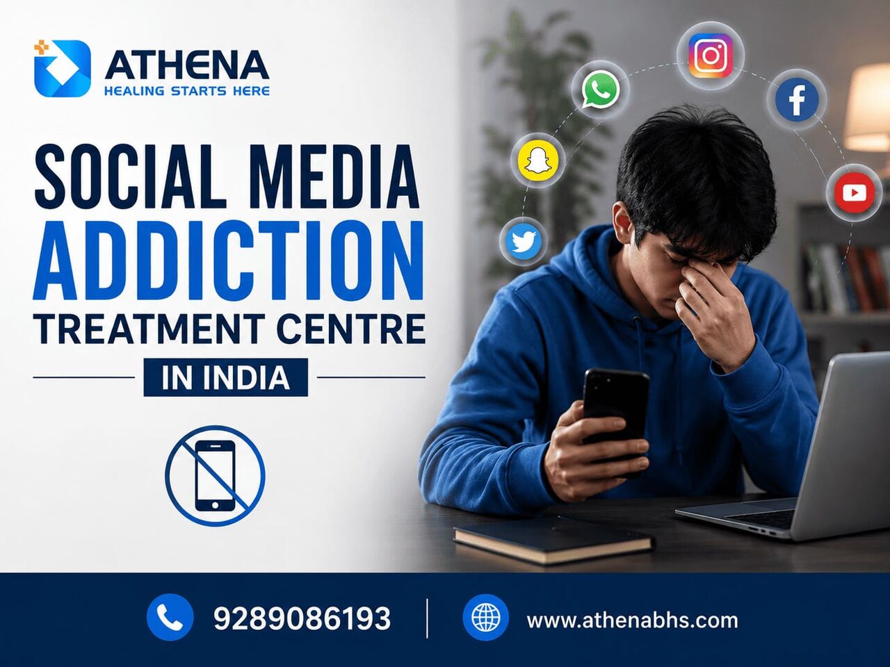 Gurgaon, Health, Social Media Addiction Treatment In India | Personalized Care