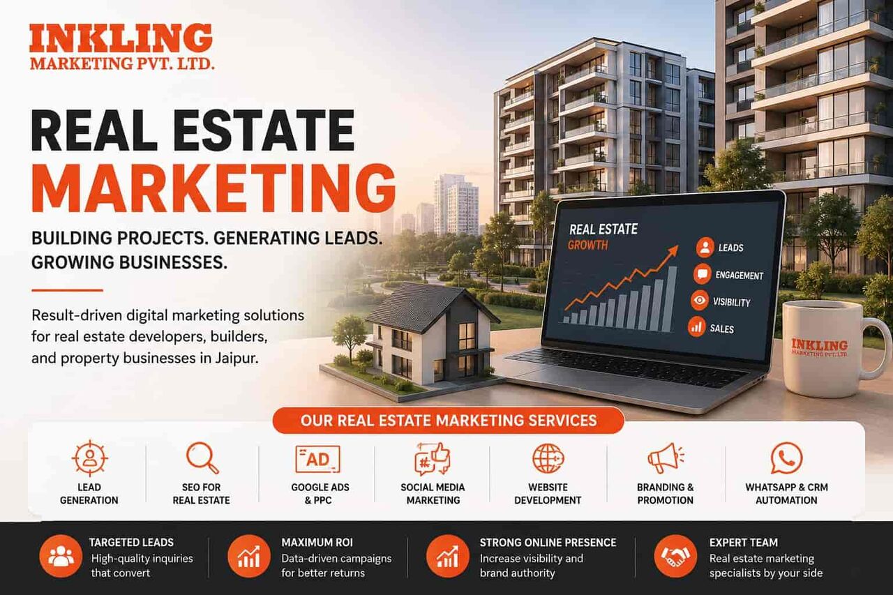 Jaipur, Marketing, Real Estate Marketing Services In Jaipur | Inkling Marketing