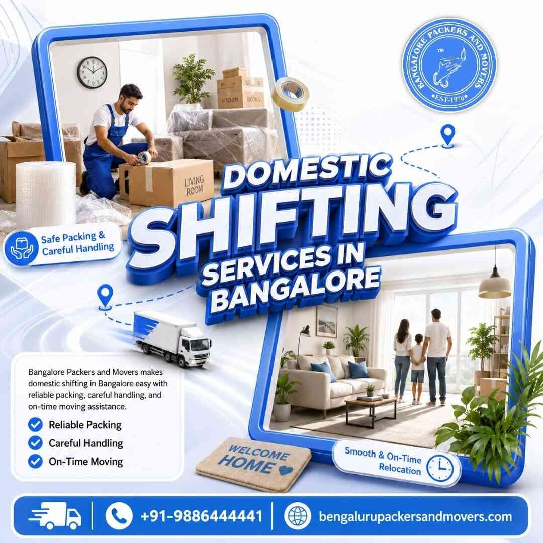 Bangalore, Relocation, Domestic Shifting Services In Bangalore