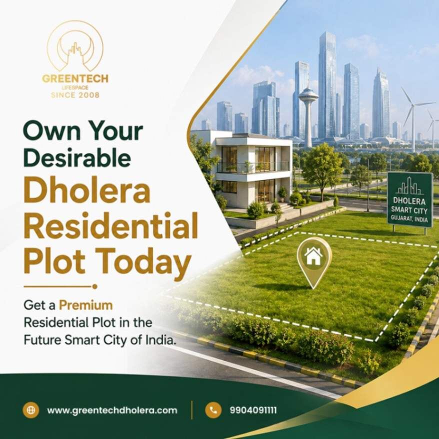 Ahmedabad, Real Estate, Why A Residential Plot In Dholera Could Be Your Next Profitable Investment