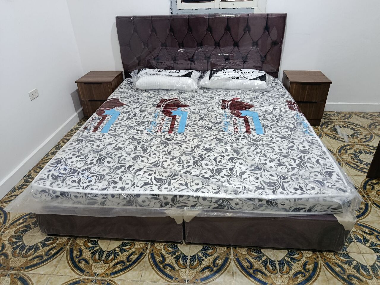 Jeddah, Furniture, SAR 1,  New Bad With Mattress For Sale