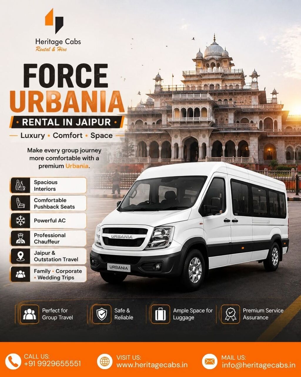 Jaipur, Travel, Force Urbania Rental Jaipur