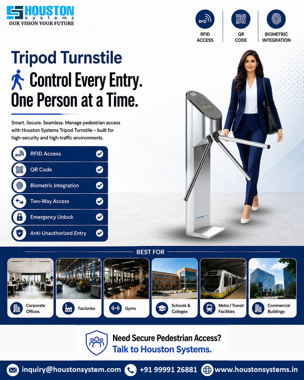 Gurugram, Industrial Machinery, INR 85000,  PREMIUM TRIPOD TURNSTILE MANUFACTURER & SUPPLIER