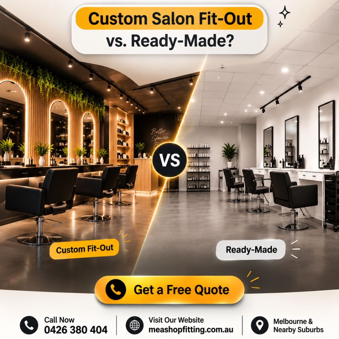Melbourne, Construction, Custom Salon Fit-Out Vs. Ready-Made &mdash; Which Is Right For Your Business?