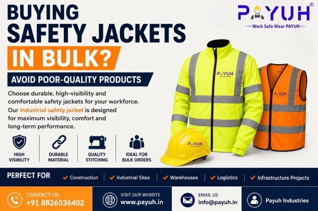 New Delhi, Construction, Buying Safety Jackets In Bulk? Avoid Poor-Quality Products