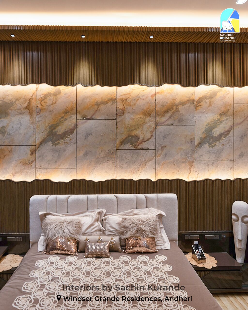 Mumbai, Interior Design, Luxury Bedroom Interior Design &ndash; Designed For Comfort & Elegance