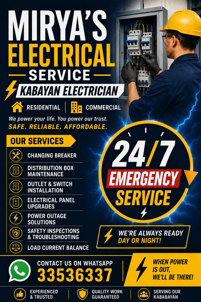 Busaiteen, Construction, Kabayan Electrician Here