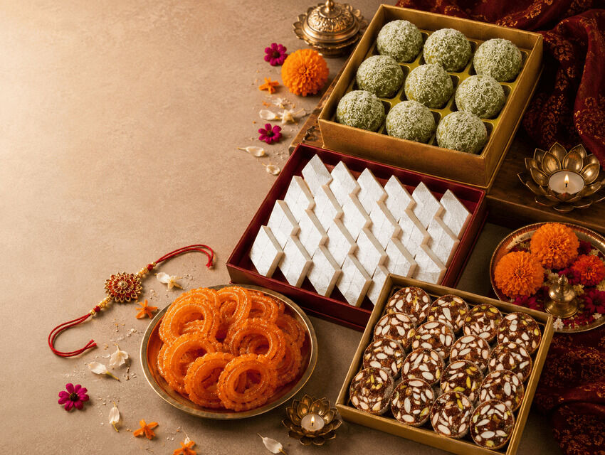 Noida, Food Delivery, Order Organic Festival Sweets In Noida, Delhi & Gurugram