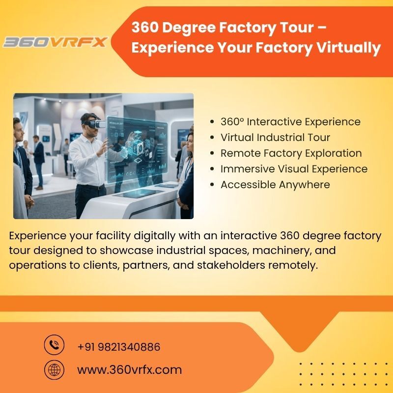 Mumbai, Computer, 360 Degree Factory Tour For Immersive Industrial Experiences