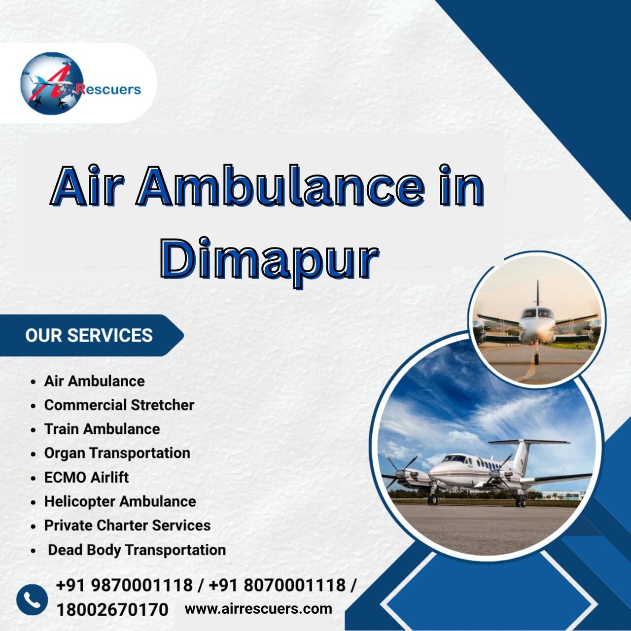 Mumbai, Health & Beauty Items, Air Ambulance Services In Dimapur For Fast Medical Transportation
