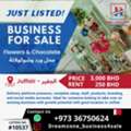 🌸 Established Flowers & Chocolate Business For Sale – Juffair