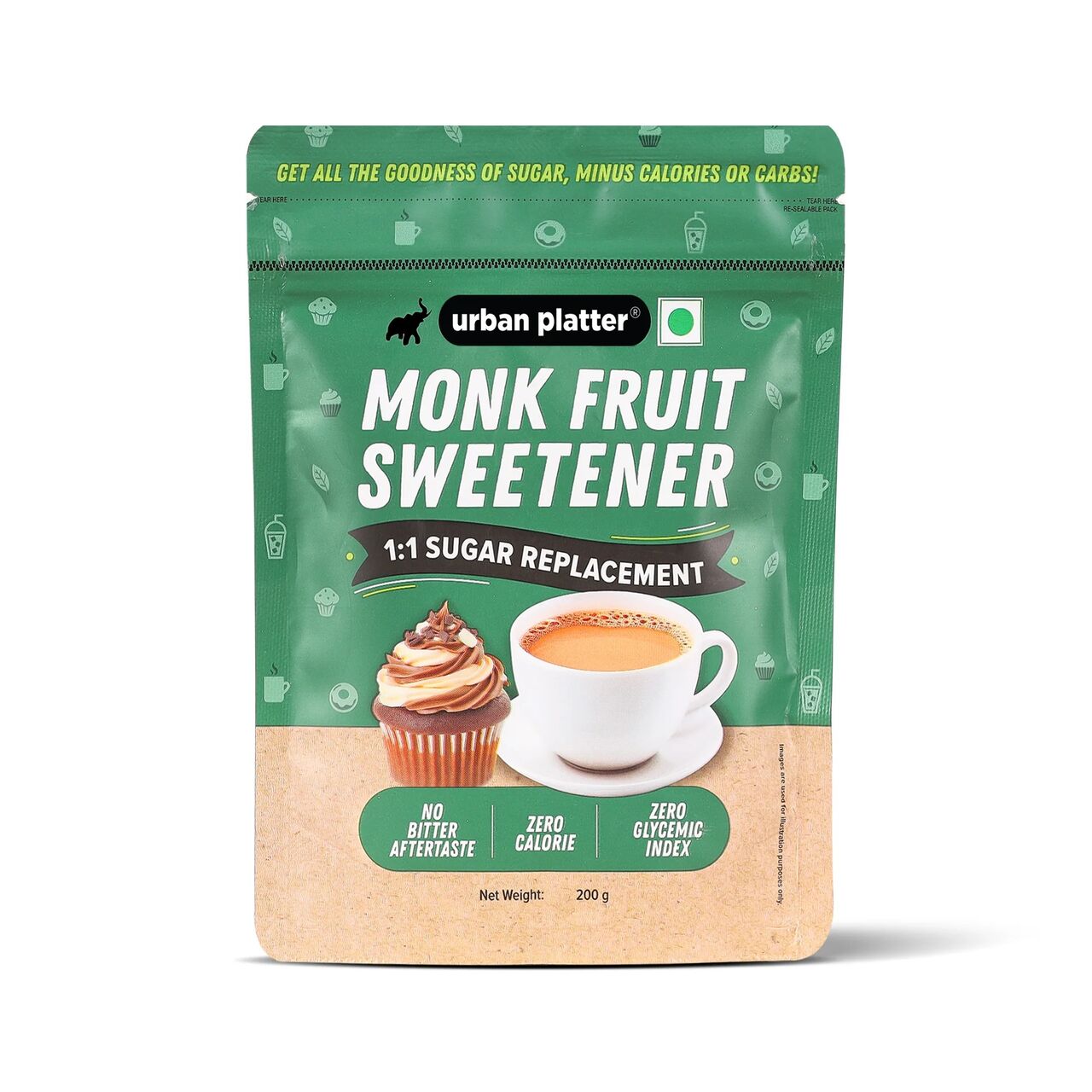 Mumbai, Food, INR 220,  Buy Monk Fruit Sweetener Online For Everyday Use | Urban Platter