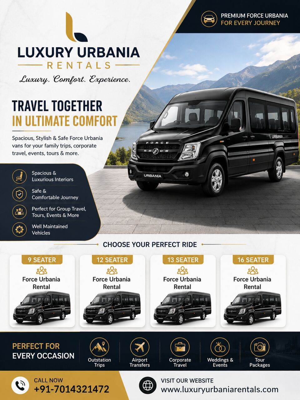 Noida, Travel, Why Force Urbania Is The Perfect Choice For Comfortable Group Travel In India