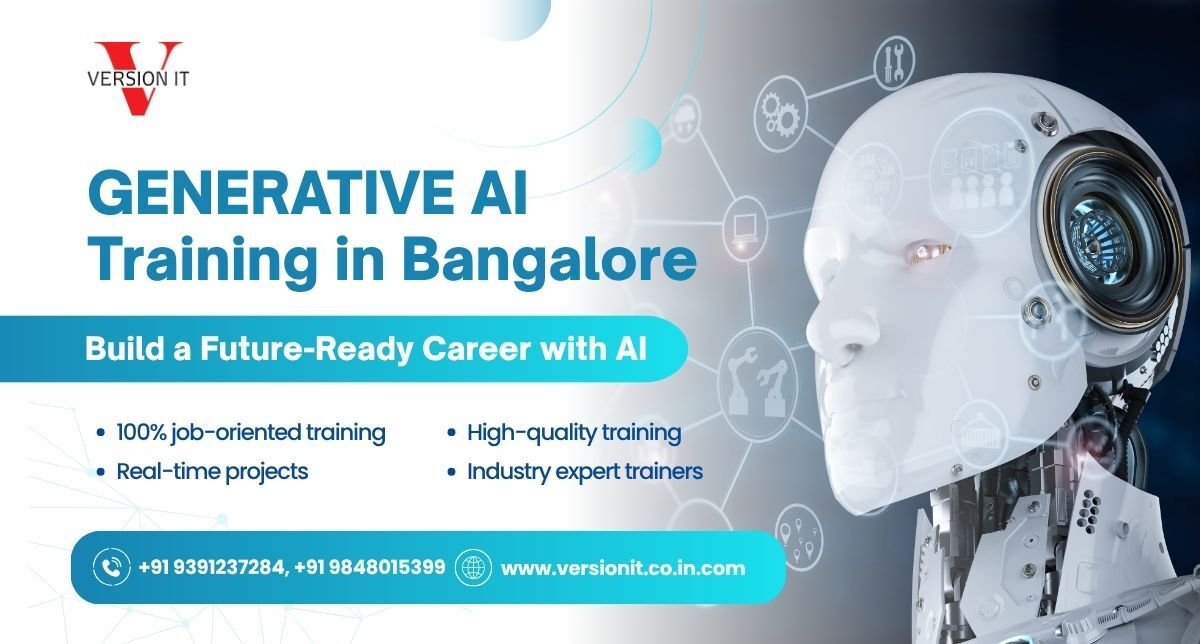 Hyderabad, Education, Generative AI Training In Bangalore | Online Course With Certification