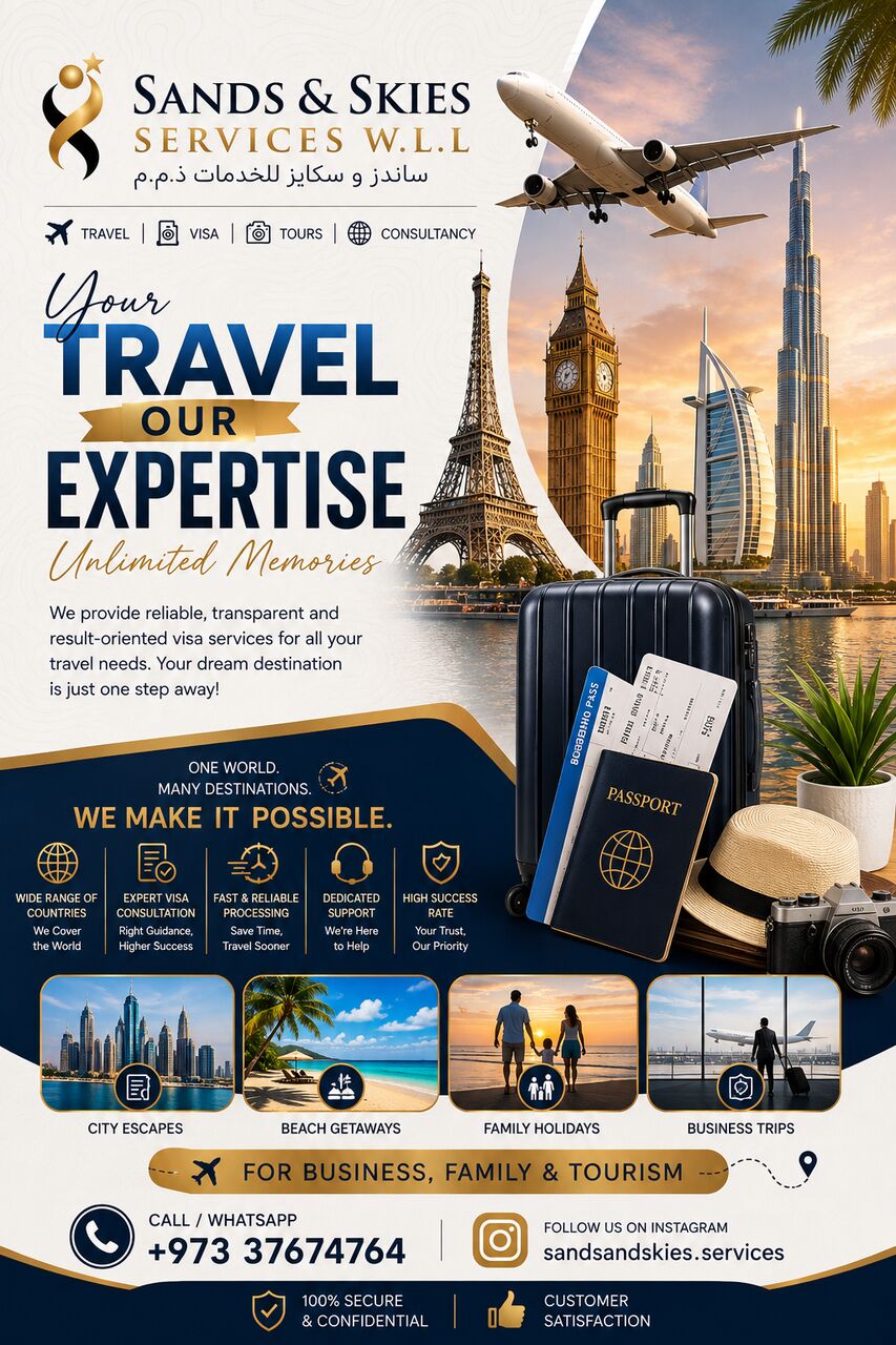 Manama, Marketing, Ready For Your Next International Adventure? Let&rsquo;s Prepare Your Visa Journey.
