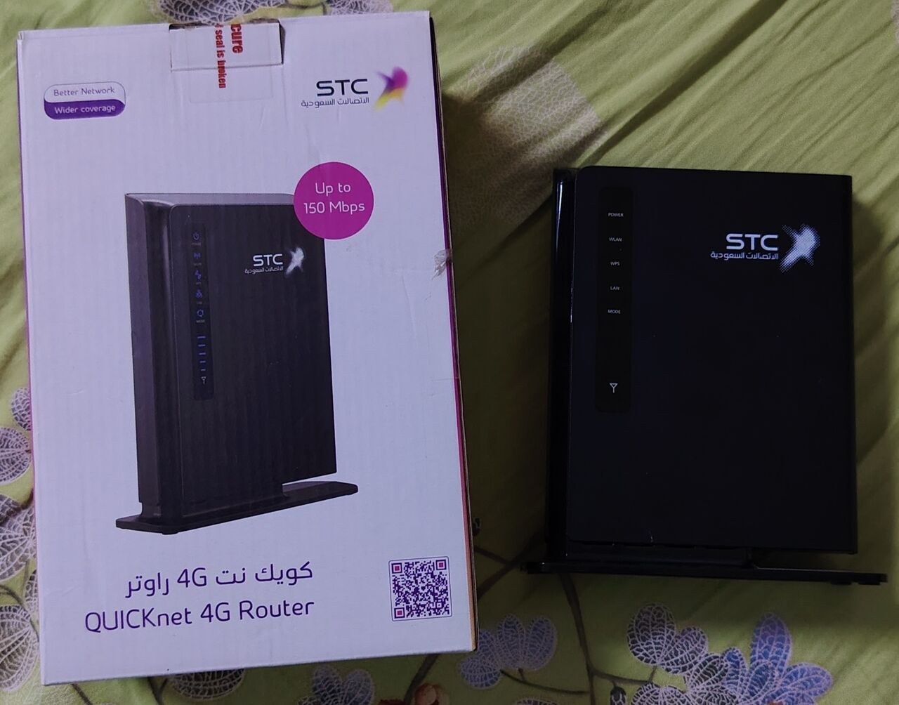 Al Malaz, Electronics, SAR 140,  STC 4G WiFi Router Brand New