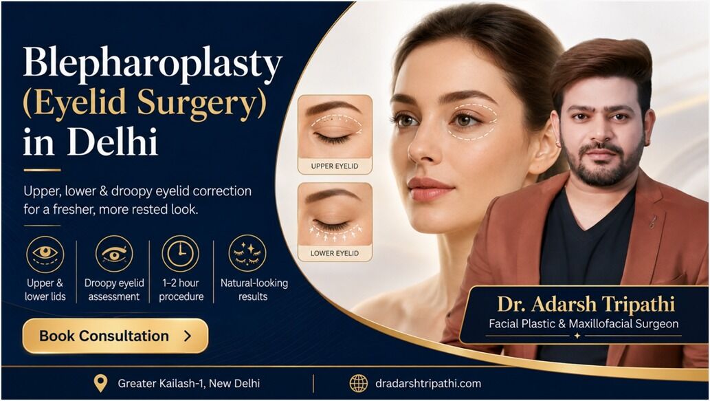 New Delhi, Health, Rejuvenate Your Eyes With Blepharoplasty In Delhi