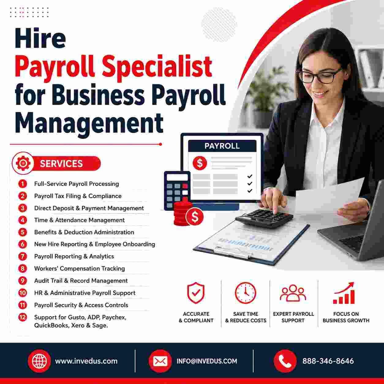 New York, Financial, Hire Payroll Specialist For Accurate Payroll Processing