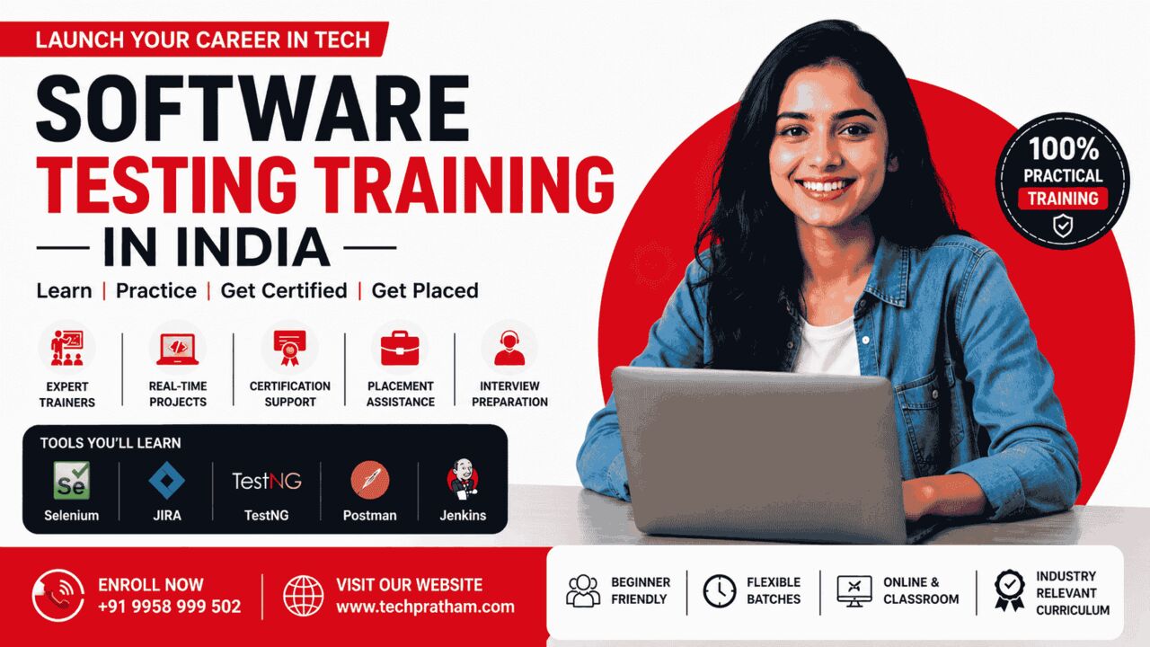Noida, Education, Software Testing Training In India