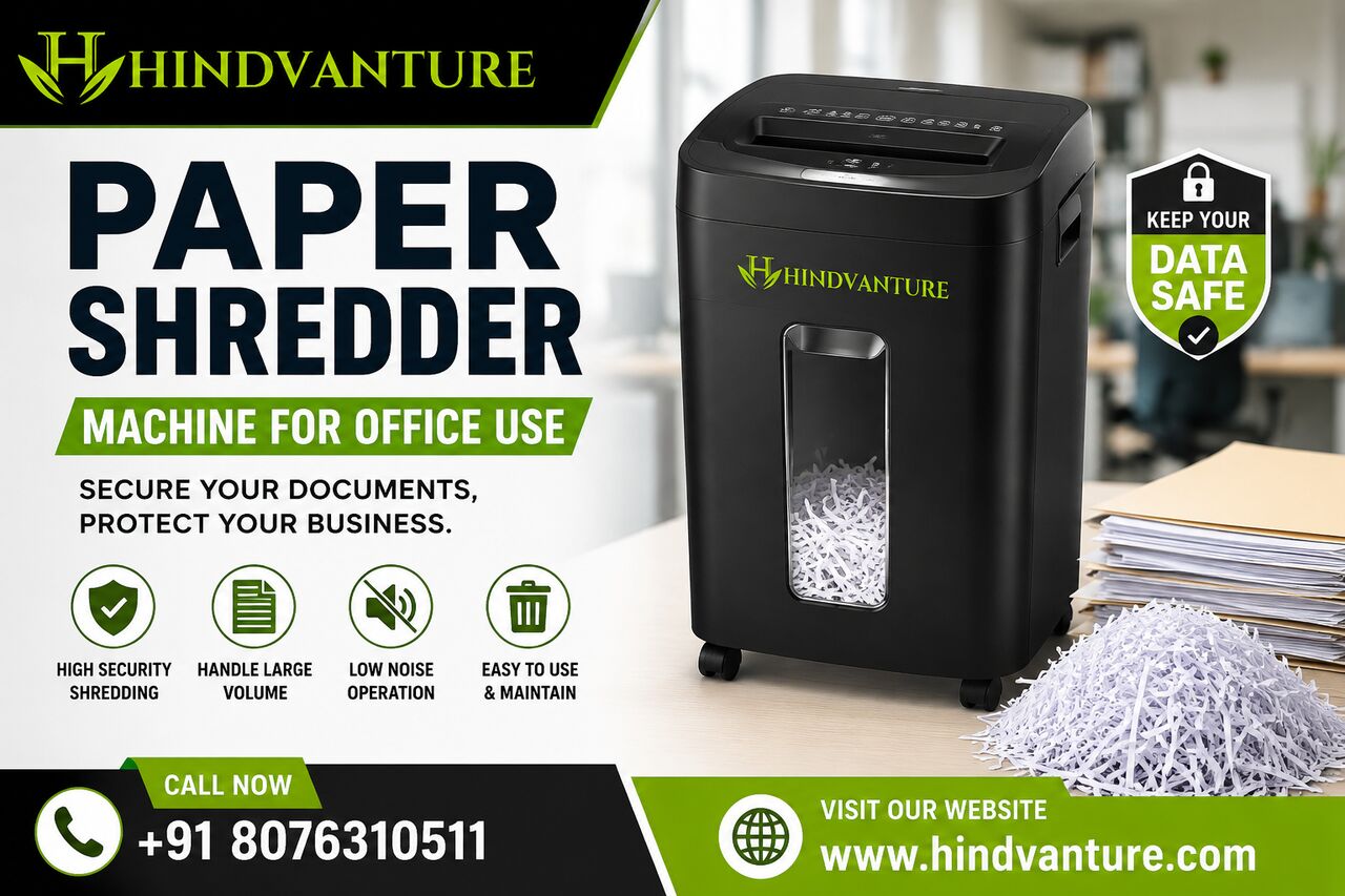 New Delhi, Legal, Best Paper Shredder Machine For Office Use & Security