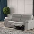 Italian Leather Power Reclining Sofa Mississauga