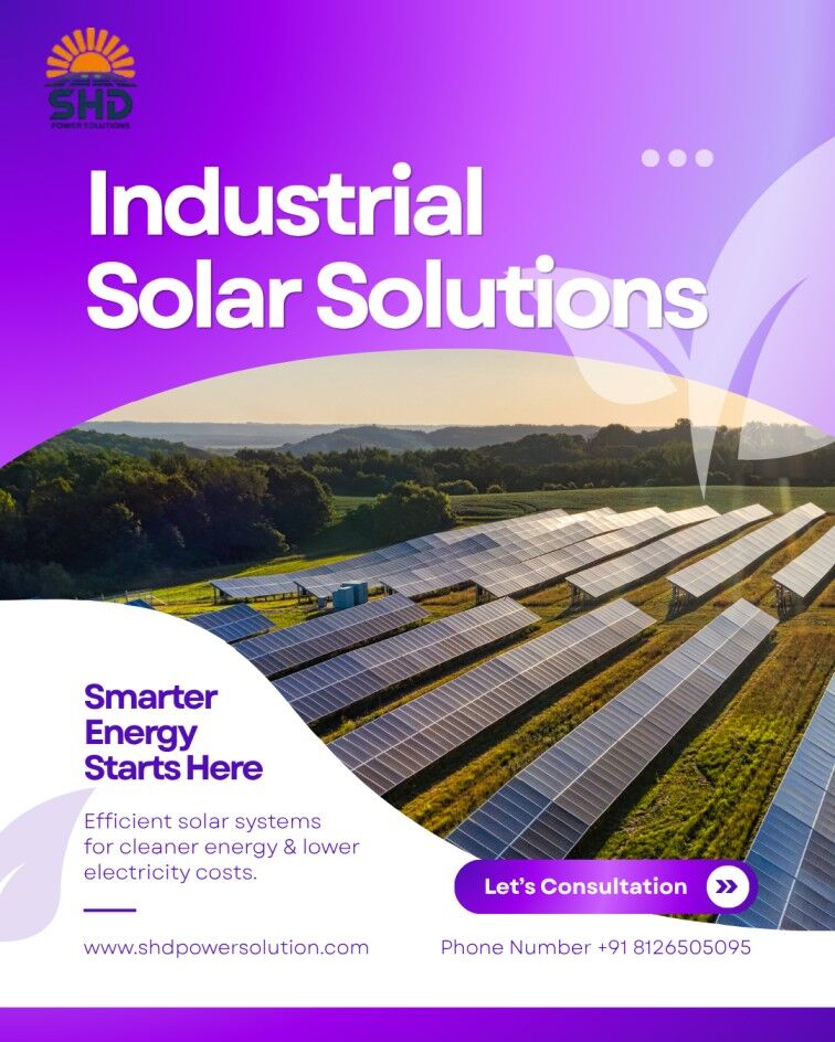 Noida, Technical, Industrial Solar Solutions