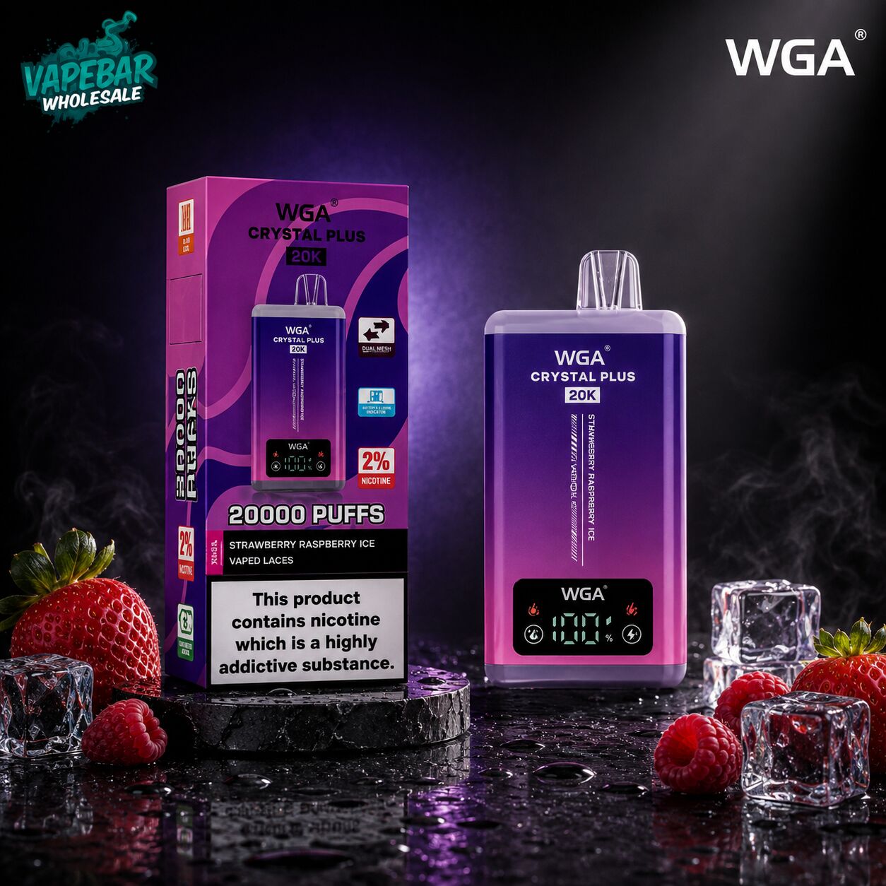 Manchester, Electronics, GBP 29,  WGA Crystal Plus 20000 Puffs Box Of 10 Vape