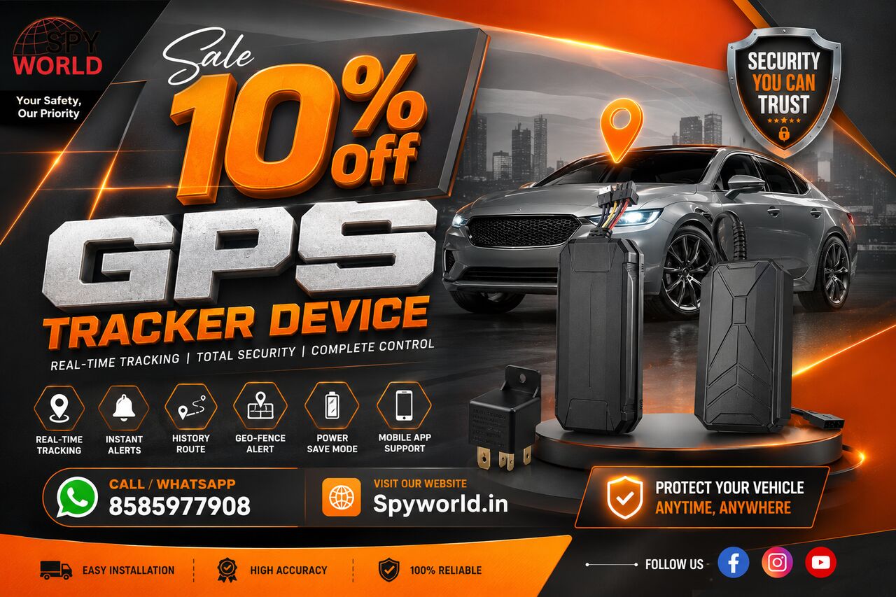 New Delhi, Electronics, INR 3850,  Best Car GPS Tracker Dealer In Delhi | Spy World