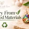 USD 20,  Jewelry From Recycled Materials &ndash; Stylish, Sustainable & Unique