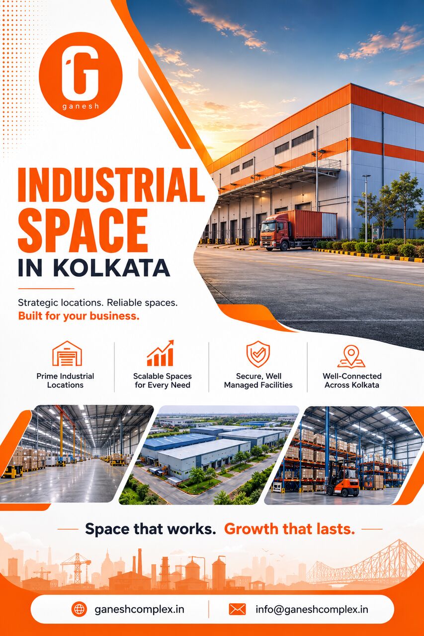 Kolkata, Real Estate, Best Industrial Space In Kolkata For Businesses