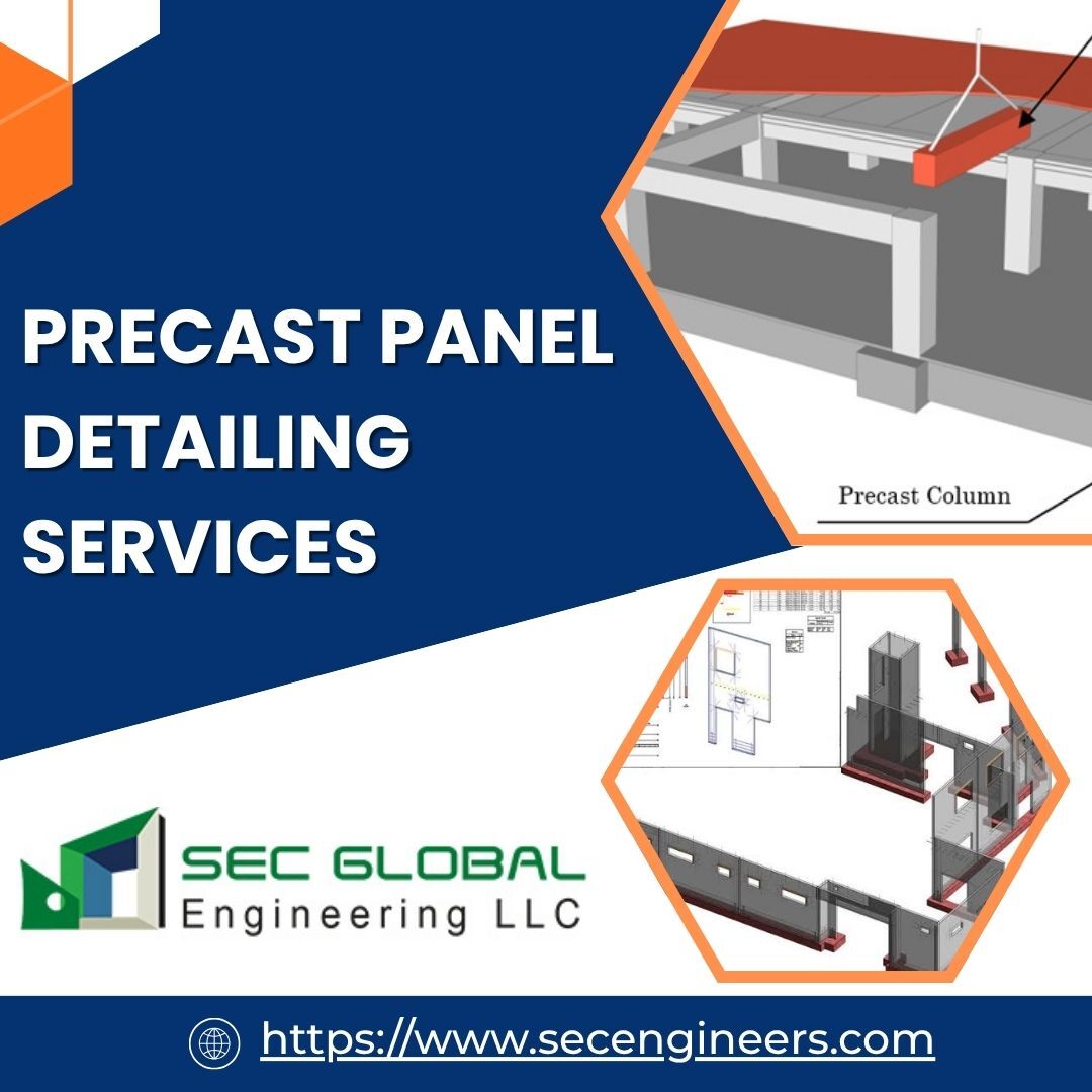 New York, Construction, Professional Precast Panel Detailing Services In New York, USA