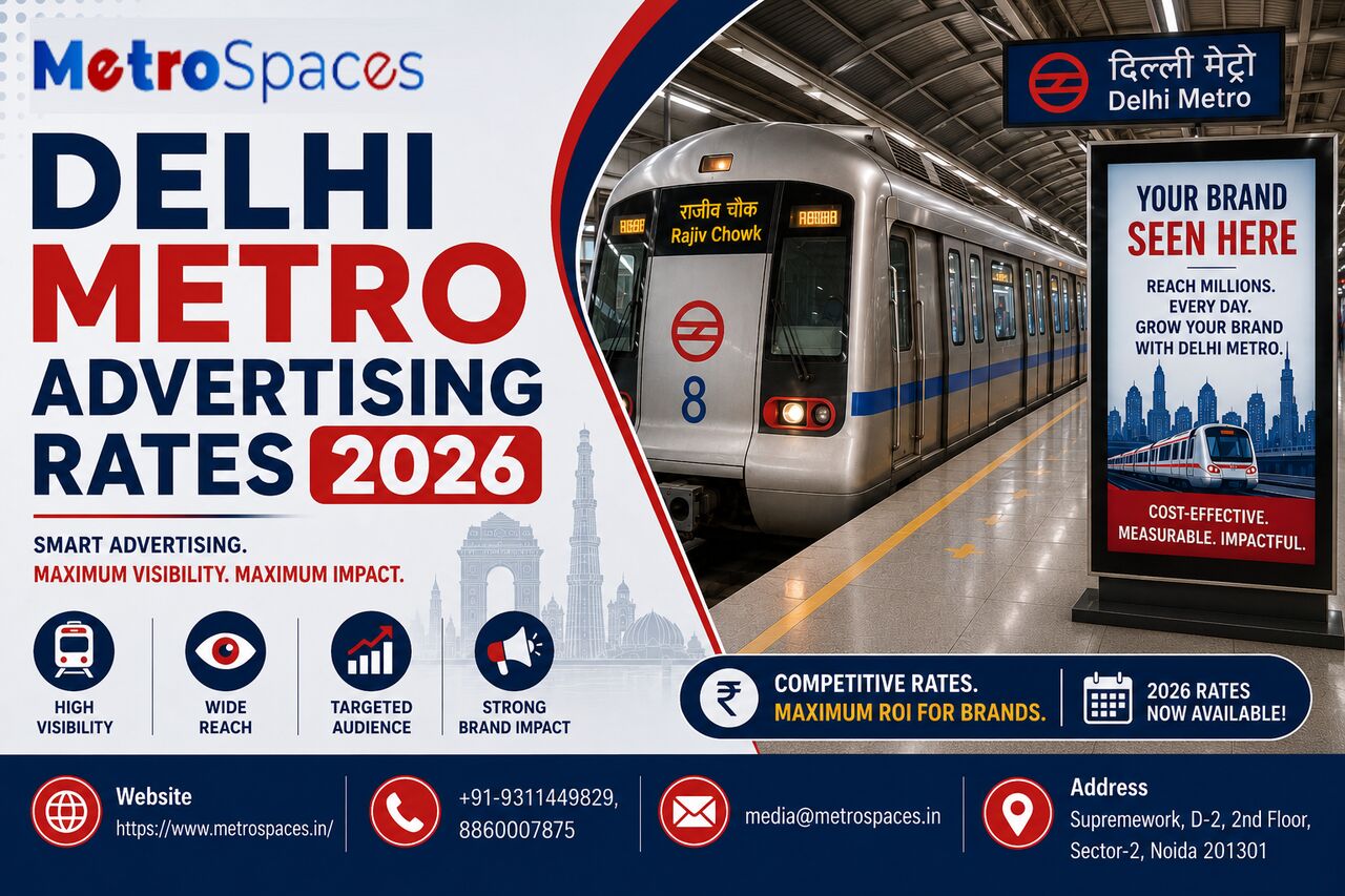 Noida, Marketing, Delhi Metro Advertising Cost &ndash; Get The Right Media Plan For Your Budget