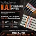 N.A.I. Premium ISI Certified GI & MS Conduit Pipes
