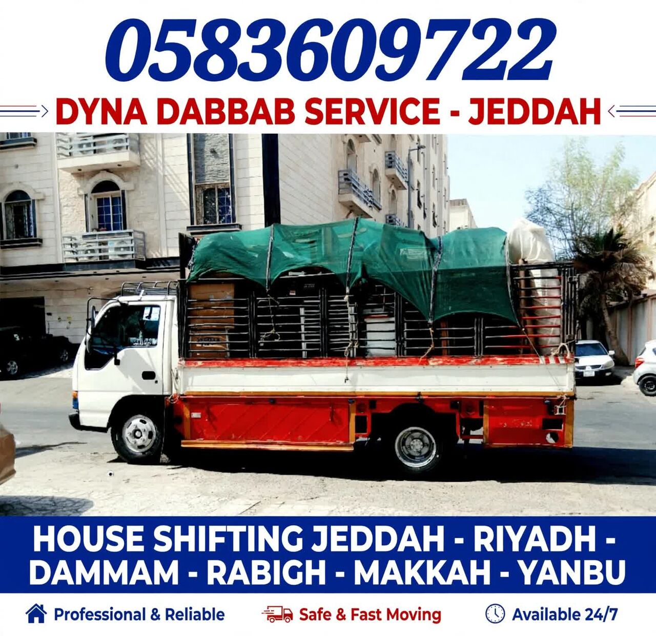 Jeddah, Labor/Moving, Pakistani Movers In Packer Jeddah &bull;Makkah Yanbu Riyadh For  Shifting 0583609722