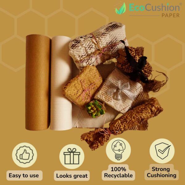 Navi Mumbai, Materials, INR 570,  Buy Honeycomb Paper Packaging For Safe Shipping &ndash; EcoCushion Paper