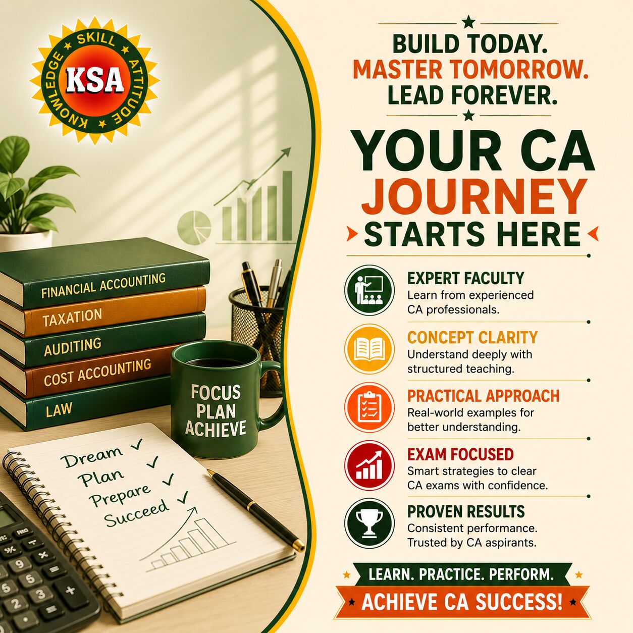 Coimbatore, Lessons Offered, Generate Progress Through Focused CA Learning At Best Ca Institute In Coimbatore