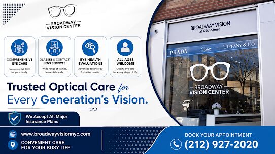 New York, Health, Óptica Confiable Cerca De Mí - Broadway Vision Center