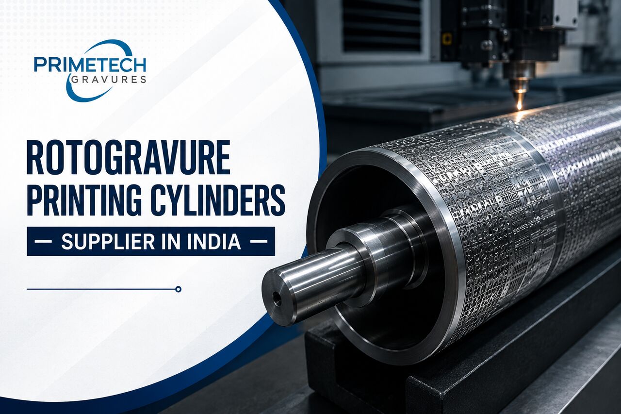 Ghaziabad, Printing, Rotogravure Printing Cylinder Supplier For Flexible Packaging India