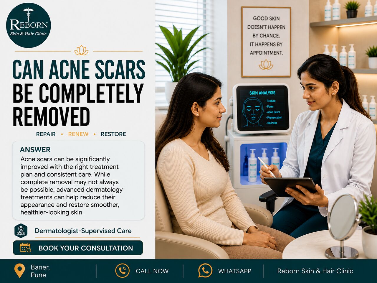 Pune, Health, What Are The Treatment Options For Acne Scar Treatment?